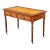 English Writing Table or Desk of Mahogany With Leather Top For Sale