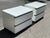 Paint 1980s Post Modern White Lacquered Rougier Nightstands - a Pair For Sale - Image 7 of 12