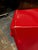 Metal Post Box in Bright Red For Sale - Image 6 of 12