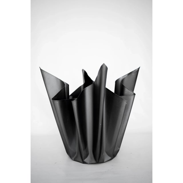 Silver Handkerchief Planter Styled After Swiss Designer Willy Guhl Extra Large For Sale - Image 8 of 10