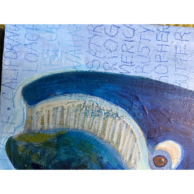 2020s “Endangered” a Whale Painting by LWren Walraven For Sale - Image 5 of 12