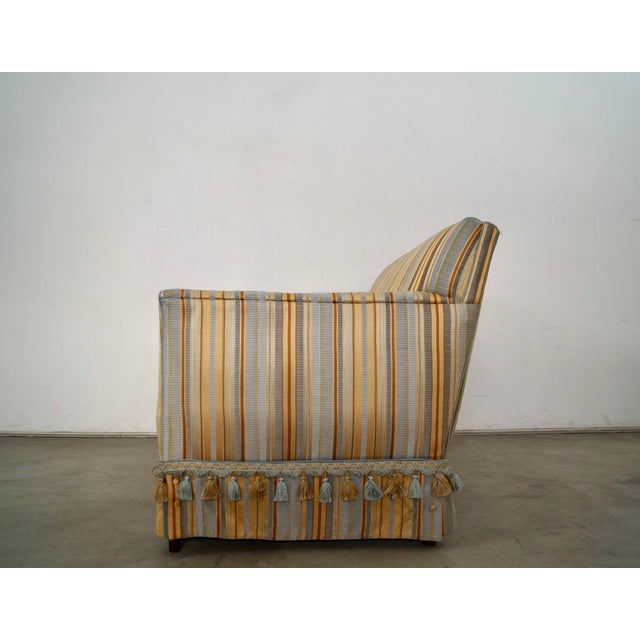 Wood 1940’s Hollywood Regency Settee Loveseat For Sale - Image 7 of 12