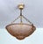 Art Deco French Pink Glass Pendant Light, 1930s For Sale - Image 6 of 18