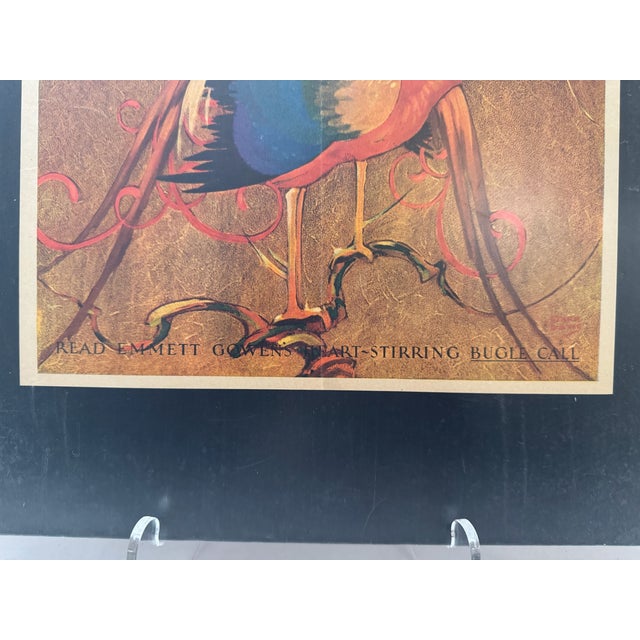 1932 Original the Household Magazine Cover, November, Stark Davis, Art Deco, Matted For Sale - Image 4 of 7