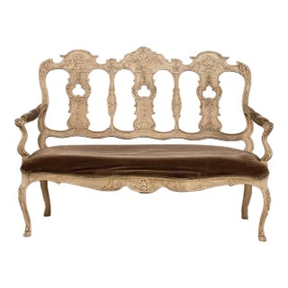 19th Century Liegoise Louis XIV Canape ~ Settee For Sale