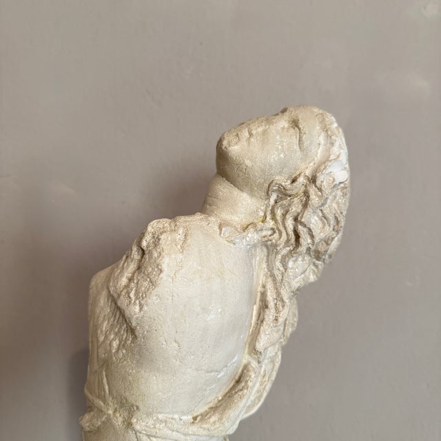 Museum Sculpture of Dancing Maenad after the Kunsthalle Kiel Original, 1930, Plaster For Sale - Image 13 of 14