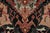 Heriz Rug 5’11” X 8’7” Black Wool Vintage Traditional Hand-Knotted Carpet For Sale - Image 9 of 15