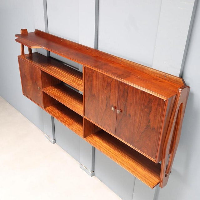 Mid-Century Wall Cabinet, 1950s-1960s For Sale - Image 12 of 14
