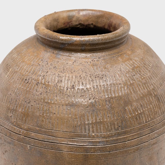 Thai Stamped Thai Pickling Pot, C. 1900 For Sale - Image 4 of 4