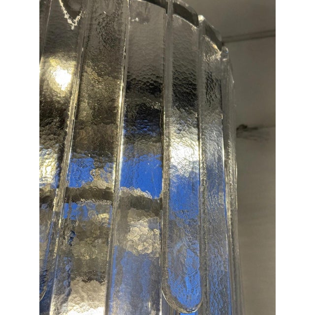 Waterfall Chandelier in Murano Glass by Carlo Nason for Mazzega, 1970s For Sale - Image 9 of 14