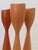 Wood Danish Modern Wood Candlesticks Set of 3 For Sale - Image 7 of 7