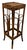 Tall tortoise rattan plant stand. Great for ferns!