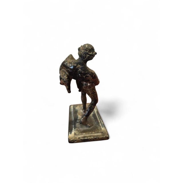 Late 19th Century 19th Century Bronze of Satyr Serving Wine after an Ancient Pompeian Model For Sale - Image 5 of 10