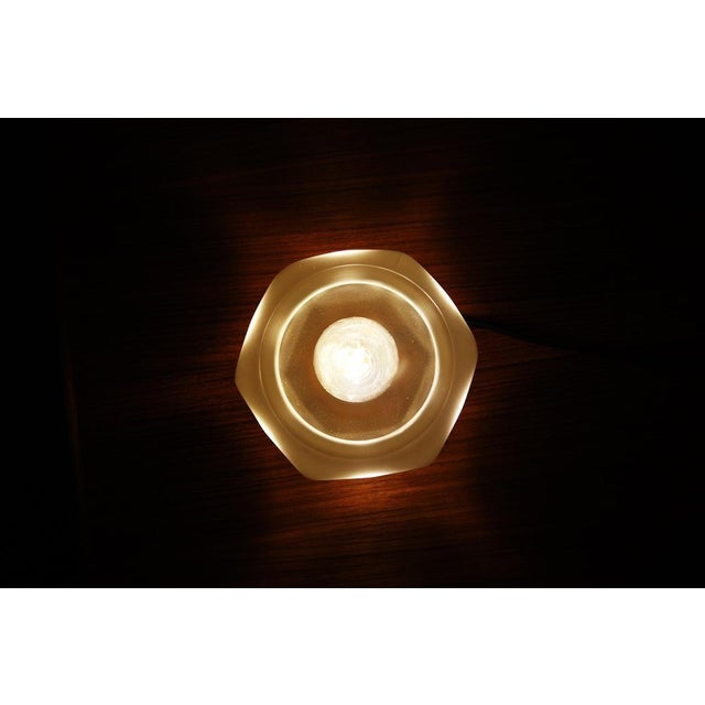 Ice Cube Table Lamp from Peill & Putzler, 1970s For Sale - Image 8 of 10