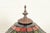 Green Late 20th Century Tiffany Studios Style Arts & Crafts Table Lamp With Dragonfly Stained Glass Shade For Sale - Image 8 of 16