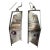 Late 20th Century Pair of Lynda Thorp Abstract Modernist Earrings, Sterling, Mixed Metal, W Purple Stone. For Sale