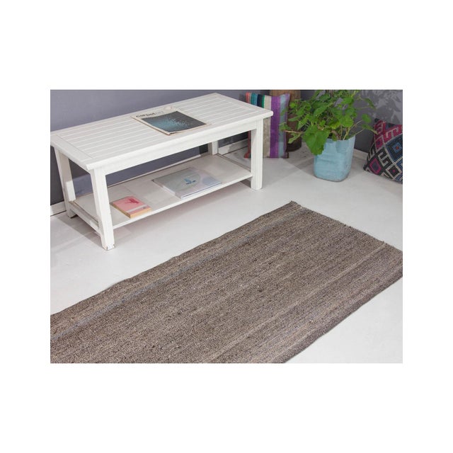 Vintage Modern Turkish Kilim Rug - 2`9" X 7`7" For Sale In Los Angeles - Image 6 of 6