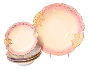 1920s Baroque Bowls- Set of Five