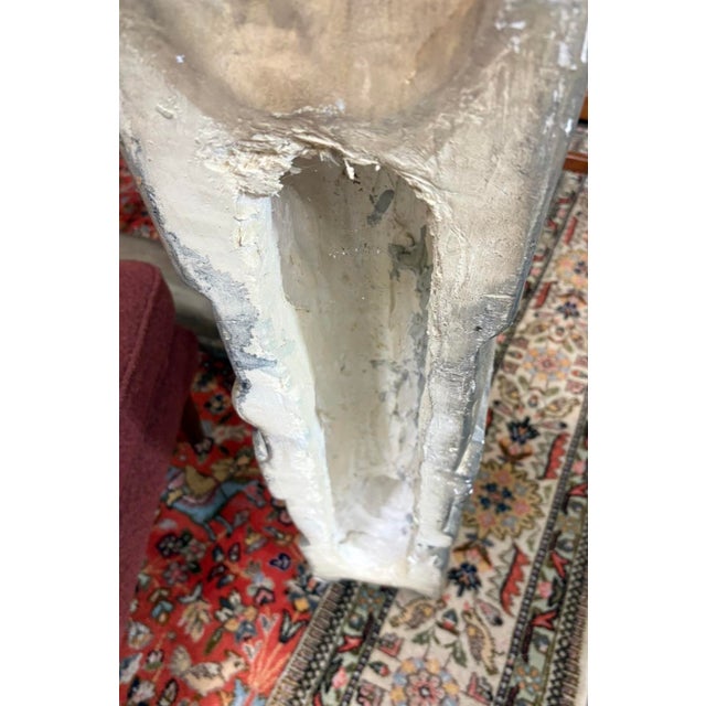 Double Rams Head Glass Coffee Table For Sale - Image 12 of 13
