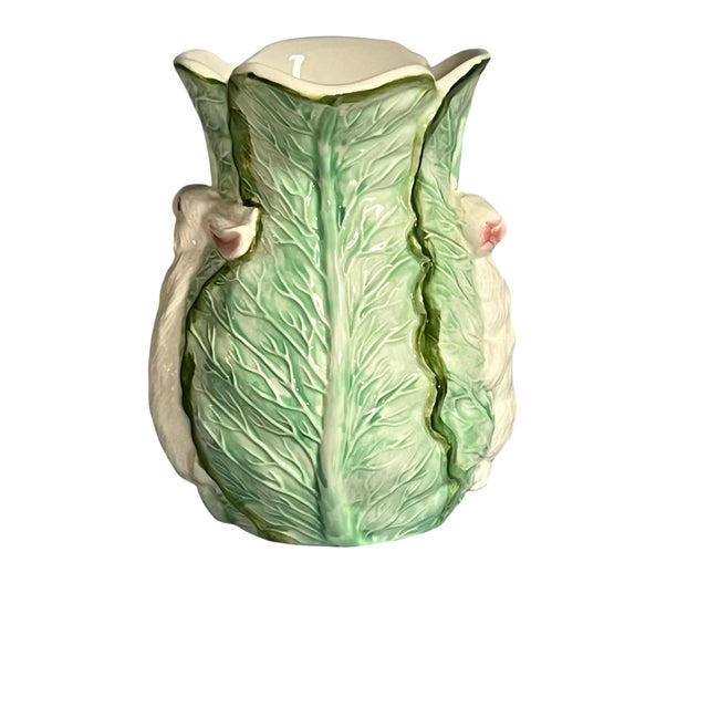 Vintage Rabbit Cabbage Patch Pitcher For Sale - Image 4 of 7