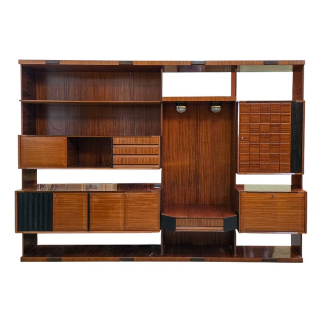 Italian Modular Wall Unit by Dassi, 1960s For Sale