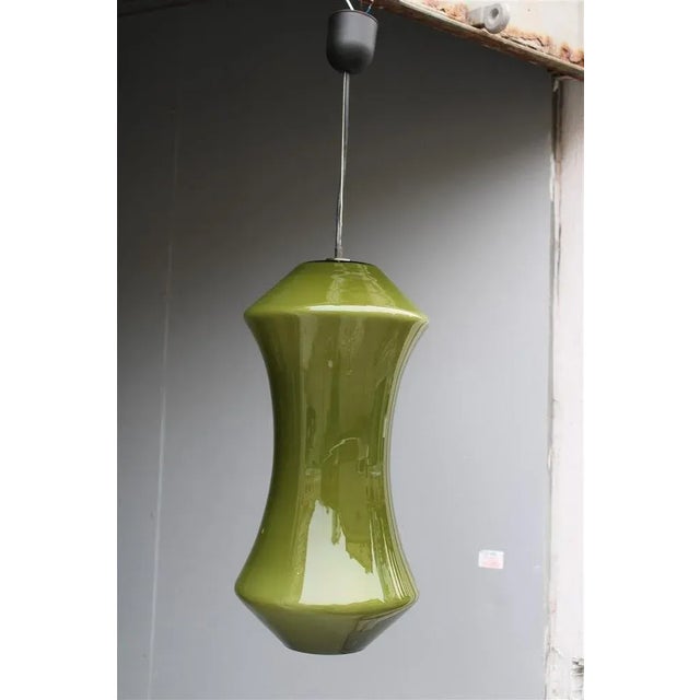 Clessidra Ceiling Light in Murano Glass attributed to Seguso, 1950s For Sale - Image 11 of 11