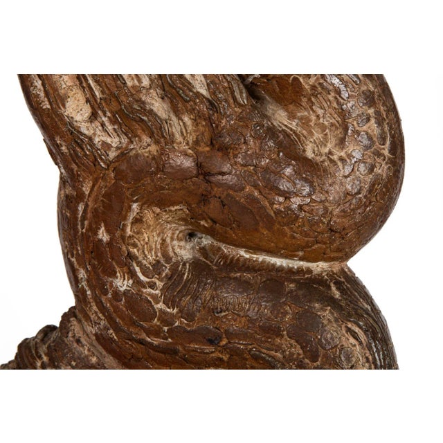 French Modernist Stoneware Sculpture “Serpent” (1946) by Marcel Derny For Sale - Image 17 of 18