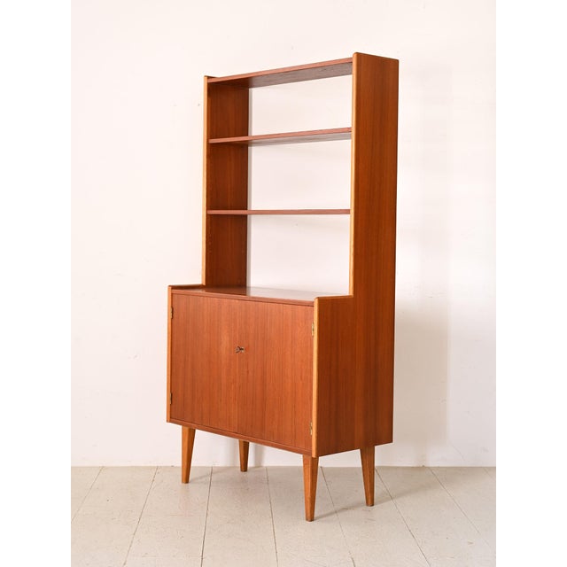 Scandinavian Cabinet with Shelving, 1960s For Sale - Image 3 of 7