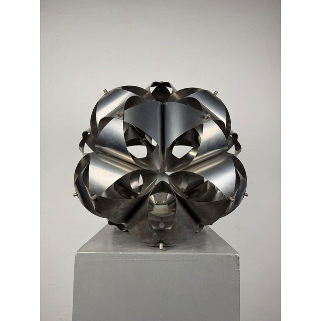 Aluminum Table Lamp, 1970s For Sale - Image 11 of 18