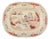 Large Oval Ceramic Dish with Chinese-Inspired Motifs from Mason's, 19th Century For Sale