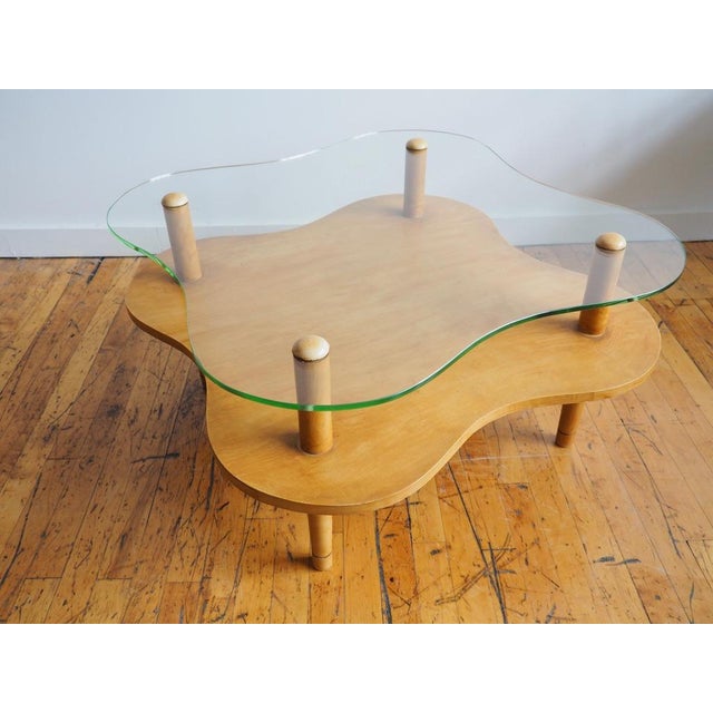 Modern Mid 20th Century Coffee Table in the Manner of Gilbert Rohde For Sale - Image 3 of 5