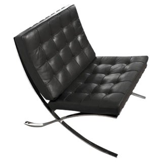 Barcelona Chair by Ludwig Mies van der Rohe for Knoll International, 1980s For Sale
