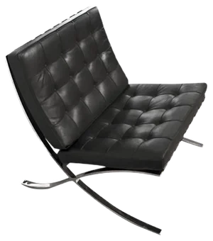 Barcelona Chair by Ludwig Mies van der Rohe for Knoll International, 1980s