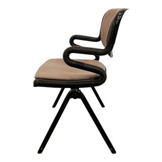 One “Vertabra” Arm Chair by Giancarlo Piretti Italian Post Modern Design For Sale