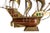 Portuguese Brass Caravel Model Boat Mood Lamp, 1960 For Sale - Image 4 of 9