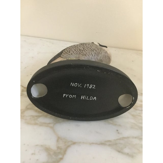 1980s Vintage 1980s Porcelain Ducks - Set of 2 For Sale - Image 5 of 10