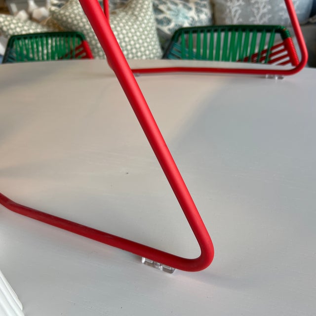 Red Set of 12 Tropicalia Jungle Chairs Patricia Urquiola For Sale - Image 8 of 12