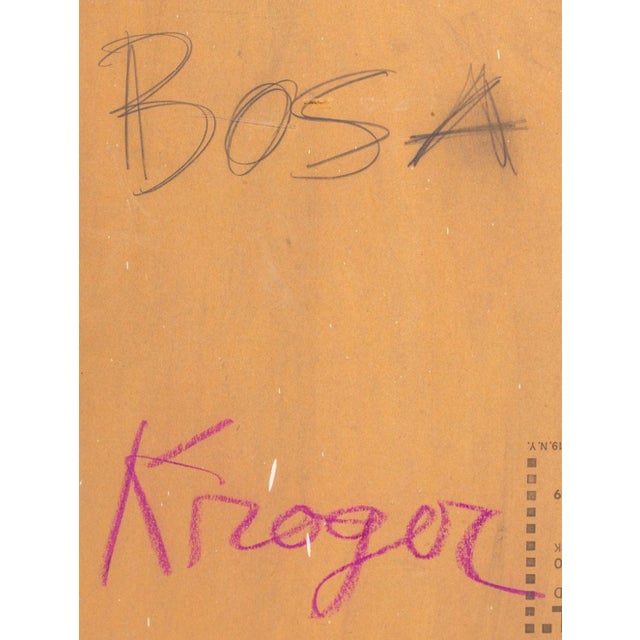 1950s Charles H. Kroger Seated Female Figure Oil, 1953 For Sale - Image 5 of 6