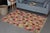 Abstract Boho Chic Balochi Jayvon Blue/Red Wool Rug - 3'2''x4'10'' For Sale - Image 3 of 11