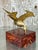 Vintage Boho Gilt Tipped Bird Sculpture For Sale - Image 9 of 12
