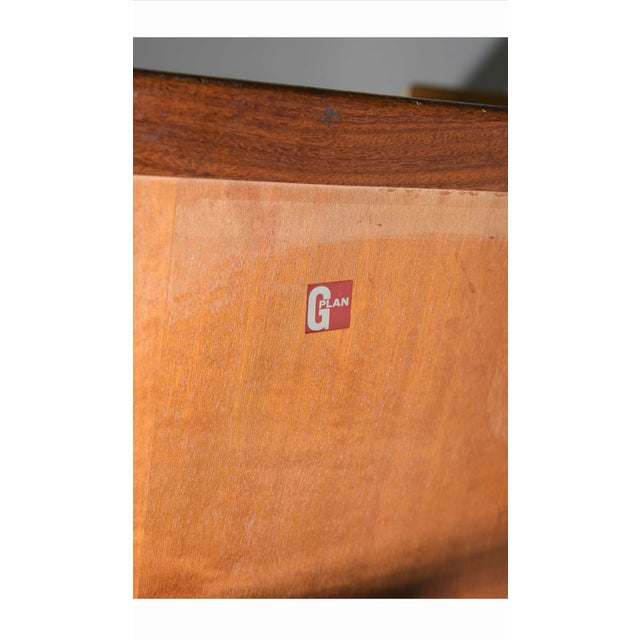 Brown Vintage Danish Modern Style Teak and Glass Large Coffee Table by GPlan For Sale - Image 8 of 9