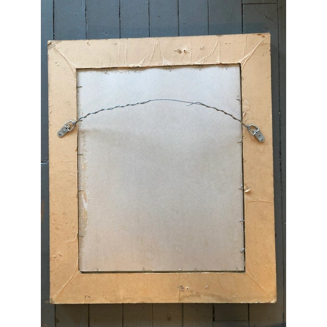 Realism Original Vintage Watercolor Still Life Painting Bonsai Motif For Sale - Image 3 of 4