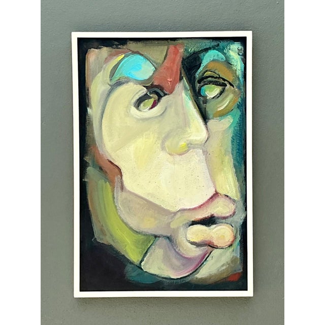 Abstract Expressionist Oil Painting on Canvas For Sale - Image 11 of 18