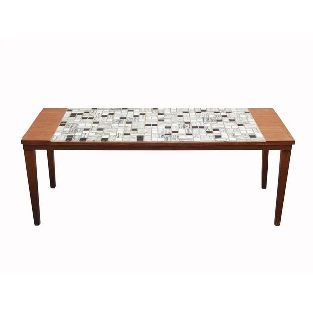 Ceramic Mosaic Side Table, 1960s For Sale - Image 7 of 7