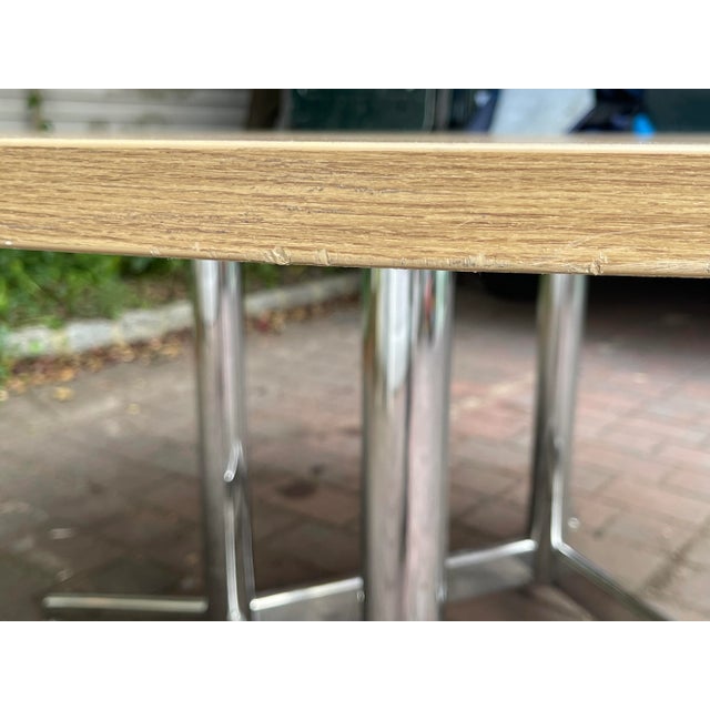 Knoll Knoll Mid Century Modern Conference Dining Table For Sale - Image 4 of 13