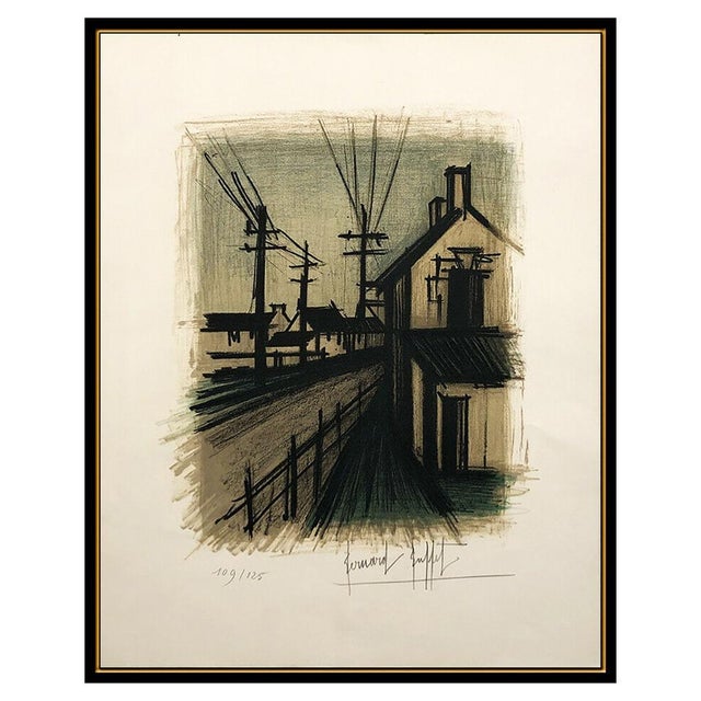 Message us to inquire about custom framing options! (Included for free with every purchase) Bernard Buffet Hand Signed and...