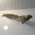 Metal Golden - Finish Metal Bird Sculpture For Sale - Image 7 of 13