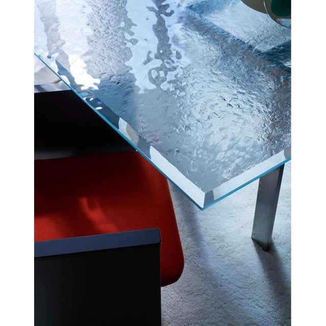Mid-Century Modern Doge Laguna Table in Steel & Glass from Carlo Scarpa For Sale - Image 9 of 13