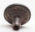 Antique Asymmetrical Cast Iron Lotus Door Knob For Sale - Image 4 of 4