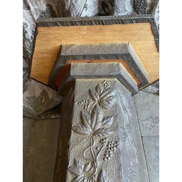 1950s Column Cache Pot in Copper, Set of 2 For Sale - Image 5 of 11